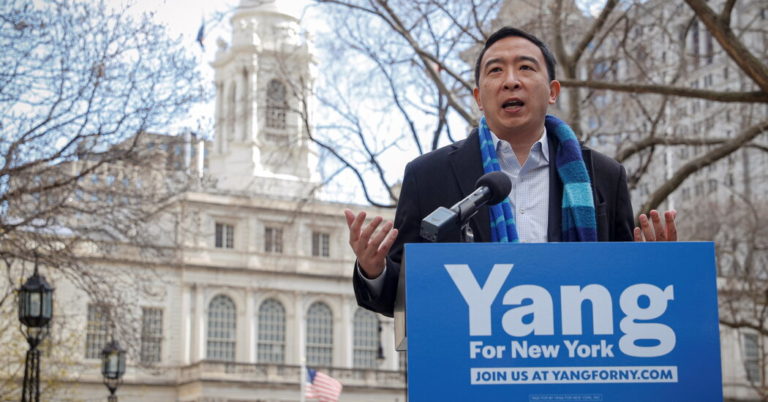 Andrew Yang, Looking for Endorsement, Offends Gay Democratic Club – The New York Times