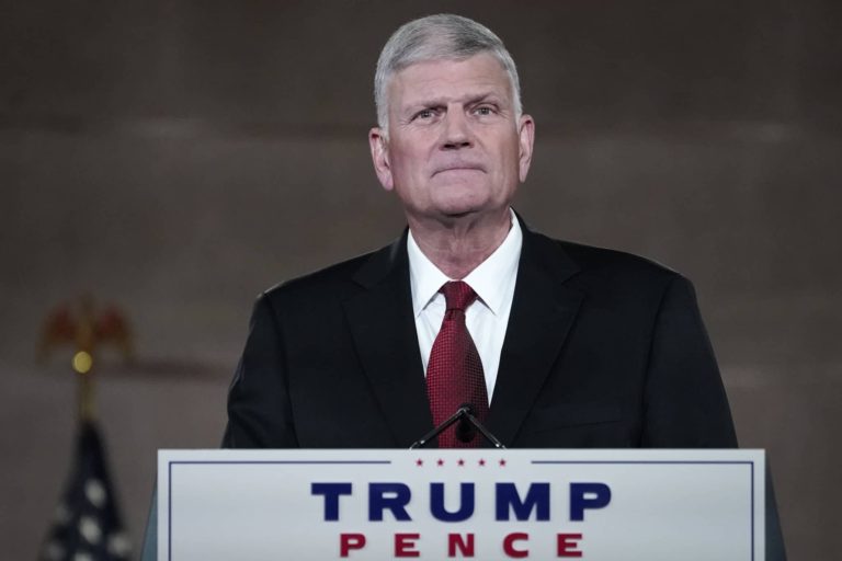 Pathetic Franklin Graham rages as Biden lifts ban on LGBT+ flags at US embassies – PinkNews