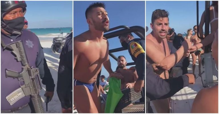 A brave crowd saves gay couple from being arrested for kissing on a Mexican beach – Upworthy