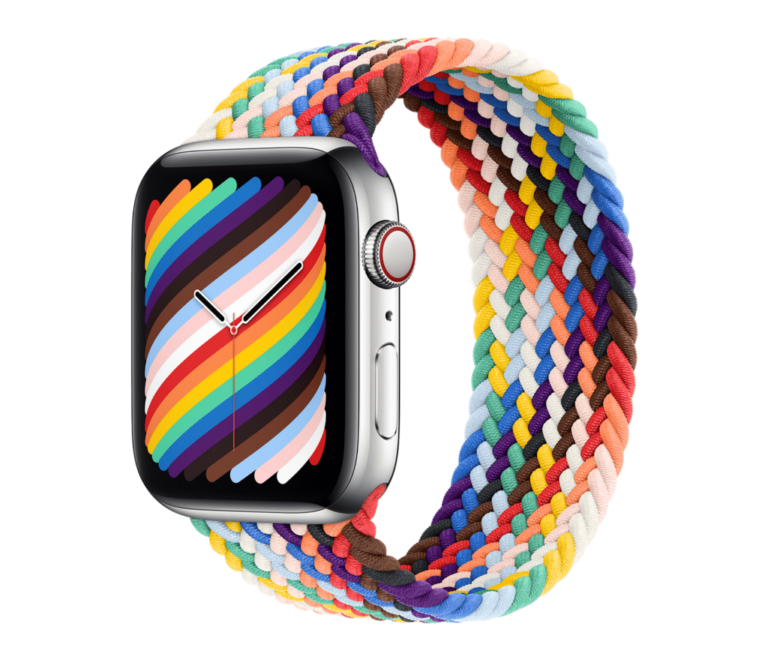 Apple Pride Watch Band: new edition has LGBT flag colours for first time – PinkNews