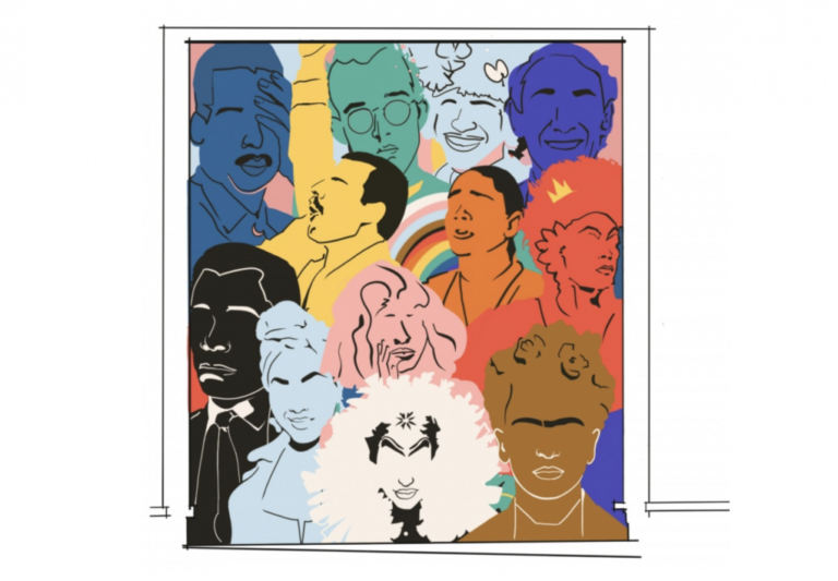 Following Dustup Over Honey Bears, LGBT Center Gets ‘Queeroes’ Mural – SFist