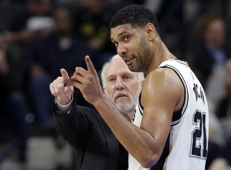 Gregg Popovich skips game to attend Tim Duncan’s Hall of Fame ceremony – San Antonio Express-News