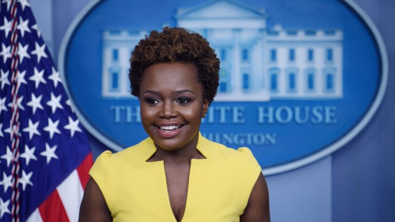 Karine Jean-Pierre Is the First Openly Gay Woman To Lead White House Press Briefing – Glamour