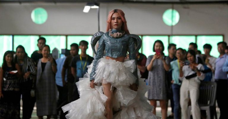 Plastic? Fantastic!: Cambodian LGBTQ fashion designers find beauty in trash – NBCNews.com