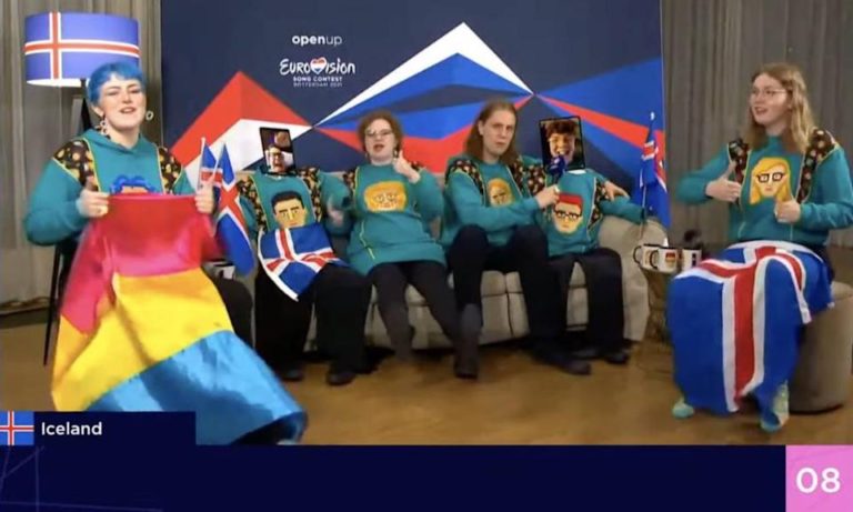 Queer Eurovision fans moved as Iceland proudly flies pansexual flag – Yahoo Eurosport UK