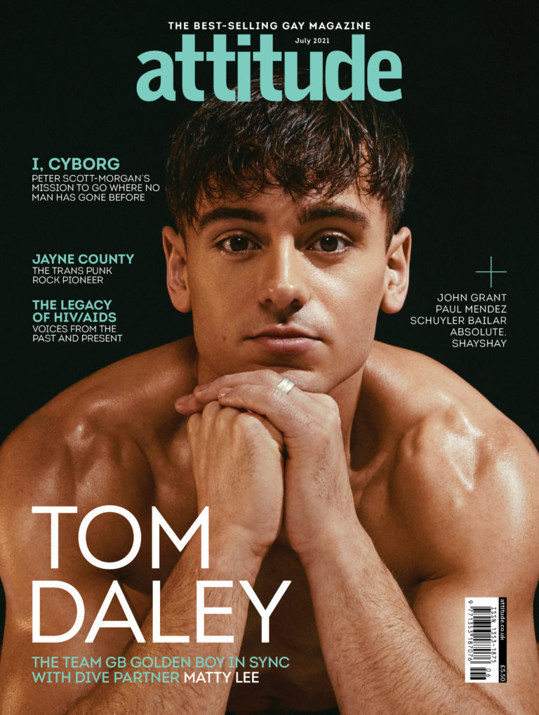 Tom Daley and Matty Lee go for gold in the Attitude July issue – attitude.co.uk