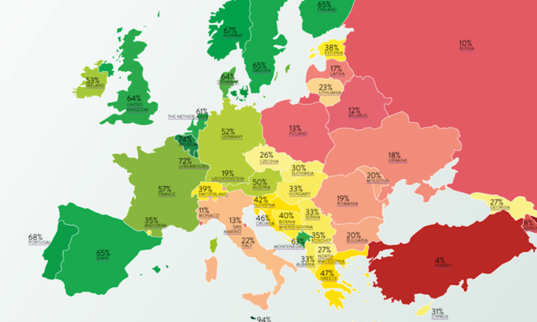 UK slides even further down rankings of most LGBT-friendly nations in Europe – Yahoo Eurosport UK