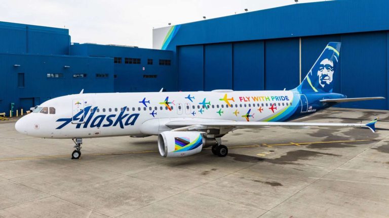 Alaska Airlines reveals new Pride-themed livery – Boston News, Weather, Sports | WHDH 7News