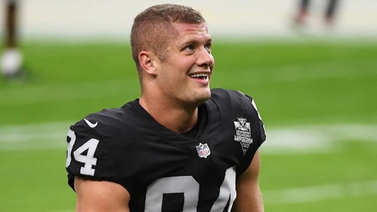 Carl Nassib Comes Out as First Openly Gay Active NFL Player – Entertainment Tonight