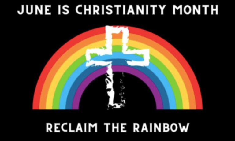 Christian cranks launch pathetic bid to reclaim Pride Month as ‘Christianity month’ – PinkNews