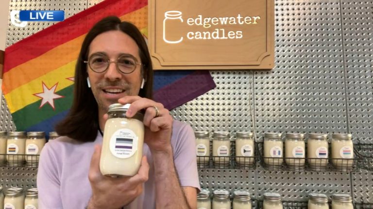 Edgewater Candle’s Pride Flag Candle supports The Trevor Project – Yahoo News