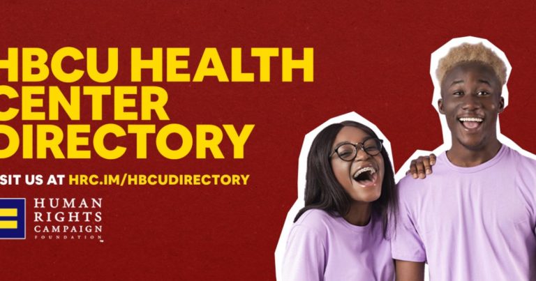 Human Rights Campaign Foundation Launches Ground-breaking National Comprehensive HBCU Health Center Directory – Human Rights Campaign