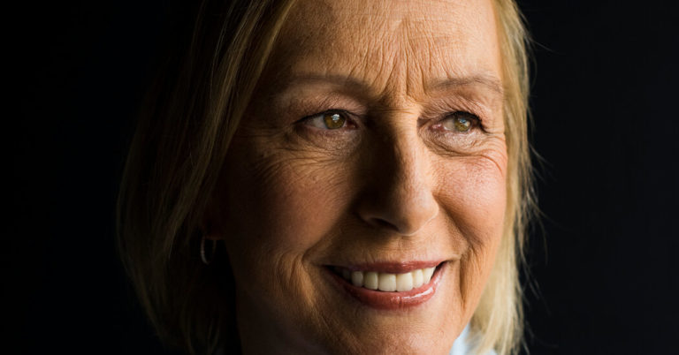 Martina Navratilova Has Plenty to Say – The New York Times