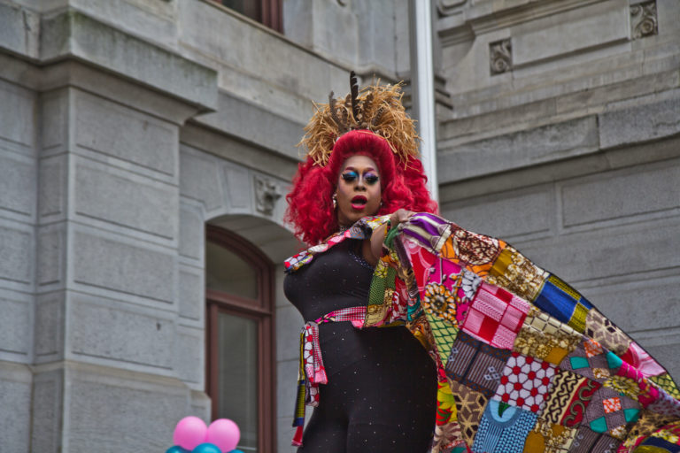 ‘More Color, More Pride’ flag ascends at Philly City Hall – WHYY