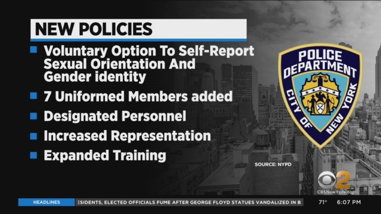 NYPD, Gay Officers Action League Highlight Progress For LGBTQIA+ Members – Yahoo News