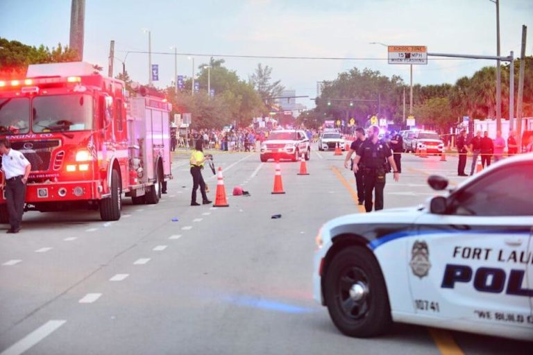 One dead and two injured as pickup truck ploughs into pedestrians at Florida Pride march – Yahoo Eurosport UK