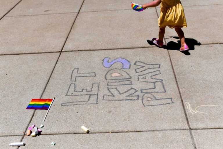 PHOTOS: LGBTQIA advocates rally against bills barring transgender girls in girls’ sports – Madison.com