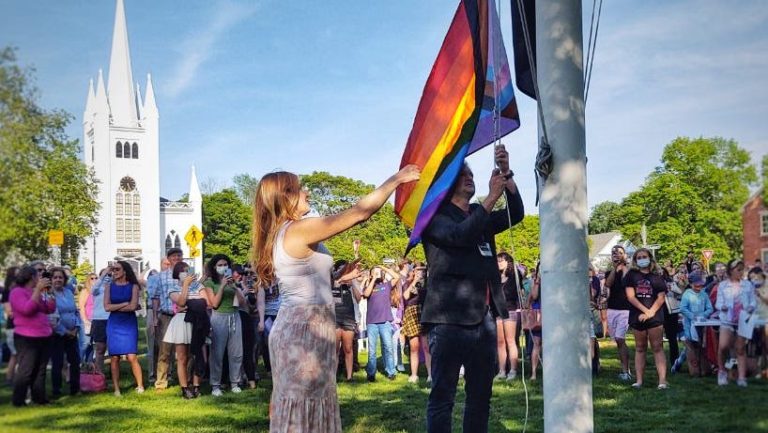 PHOTOS: North Andover LGBT Pride Flag ceremony – Wicked Local