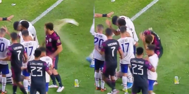 United States-Mexico Match Briefly Stopped After Horrendous Anti-Gay Chant & Fans Throwing Objects On Field (VIDEO) – Total Pro Sports