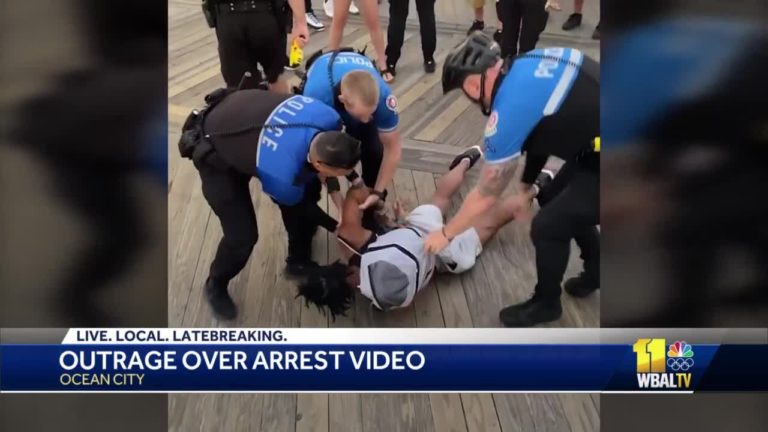 Video goes viral showing use of force during arrest in Ocean City – Yahoo News